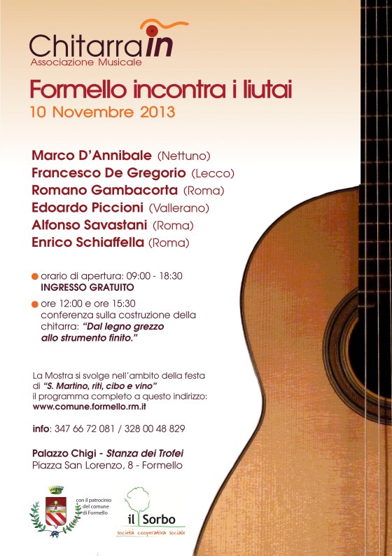 Formello incontra i liutai