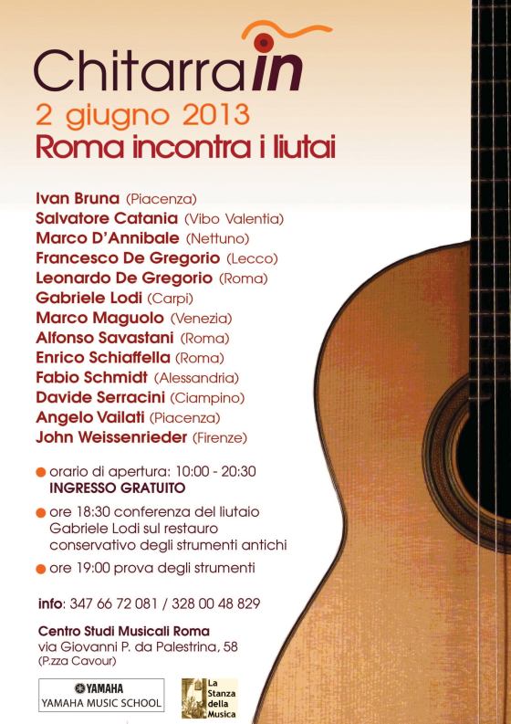 Roma incontra i liutai